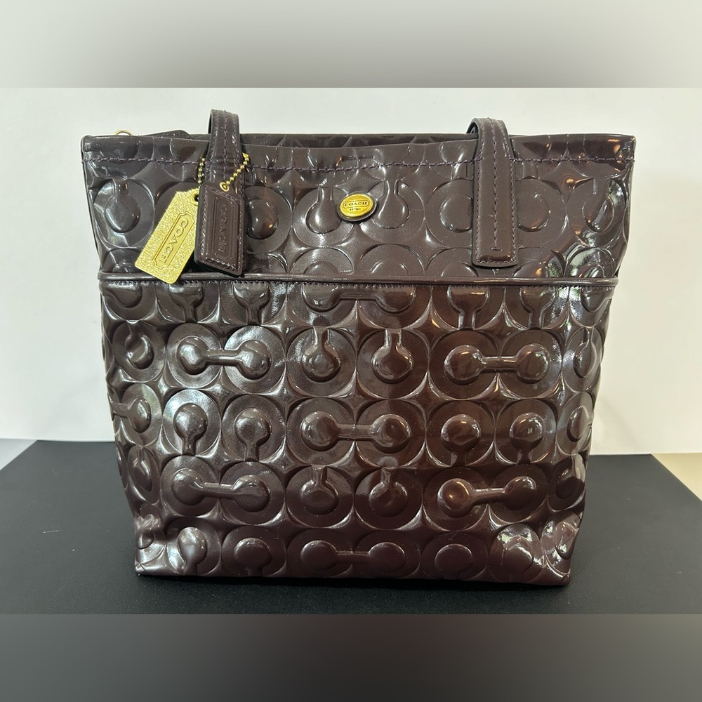 Coach zipper handbag, brand new